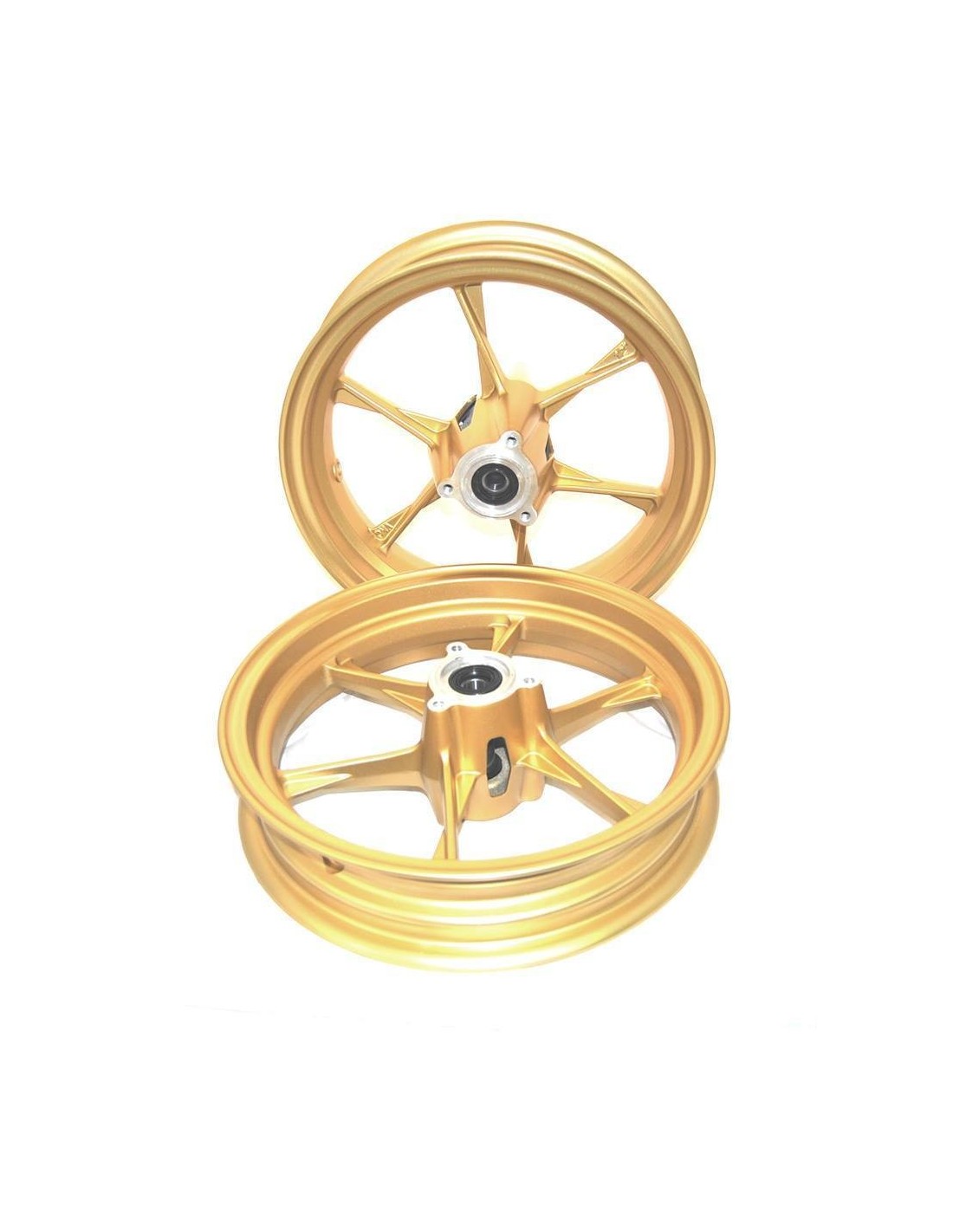 Llantas VMC 12 pulgadas doradas para pit bike