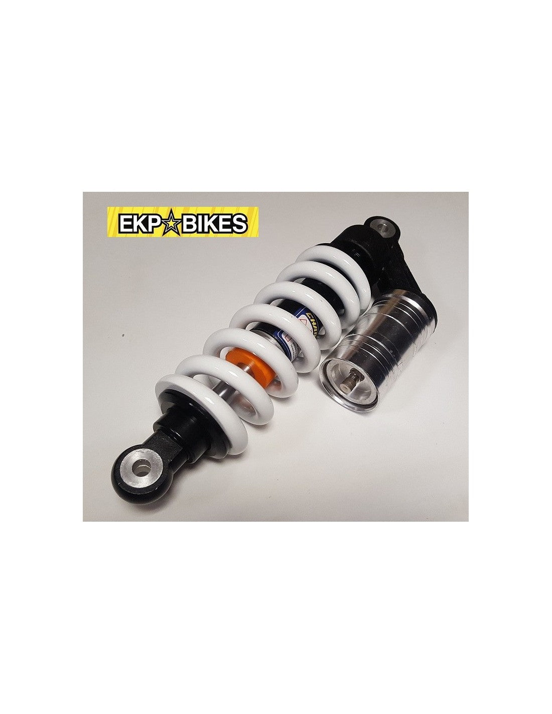 Amortiguador Pit Bike Económico Regulable 305mm 1000 Lbs con botella