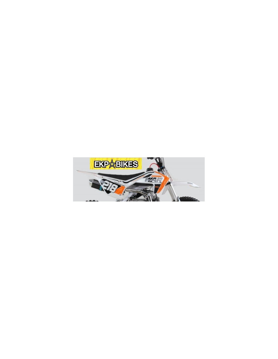 Asiento Pit Bike PGR WAR/SM Antideslizante