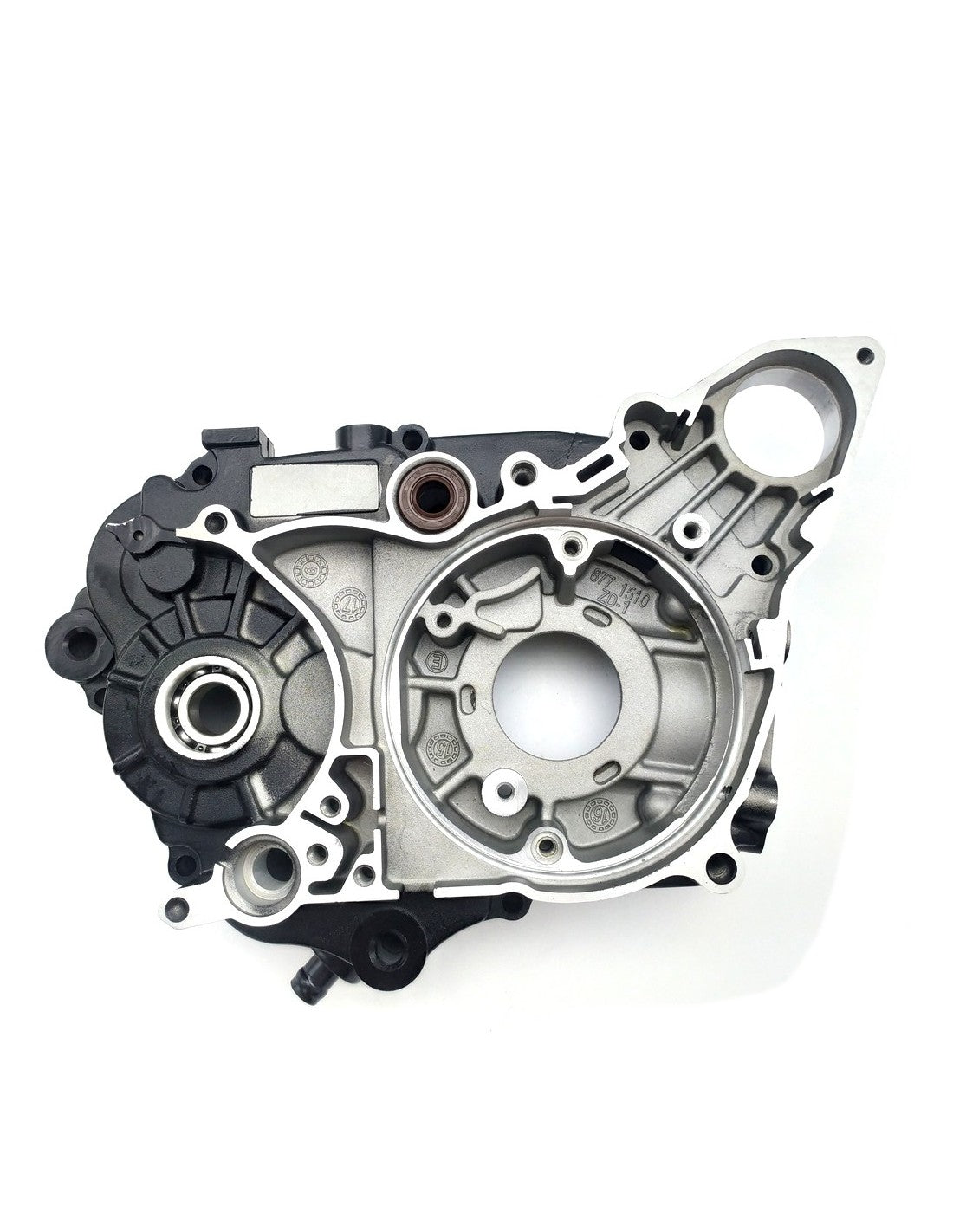 Carter interior izquierdo ZS190 Plata pit bike