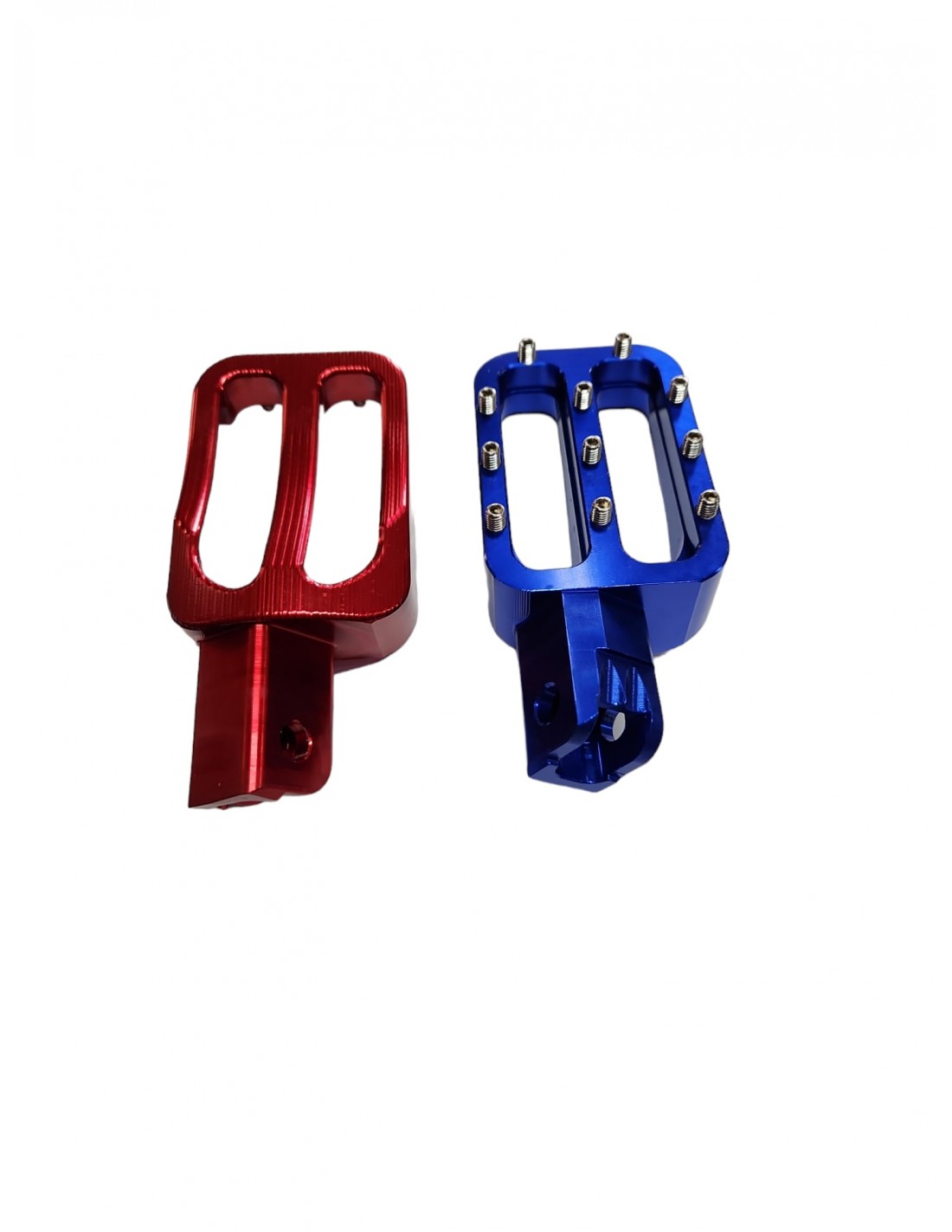 Estriberas Aluminio CNC Alta Calidad para Pit Bike