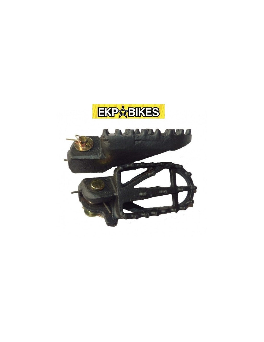 Estriberas Universales Acero Pit Bike