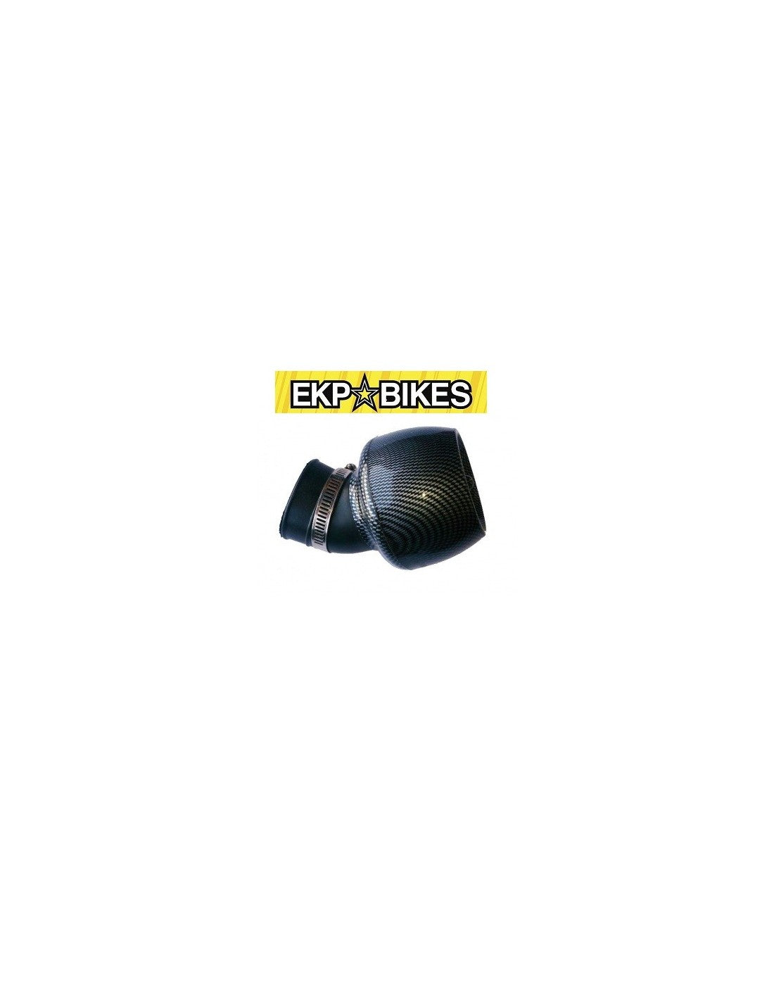 Filtro Carbono adaptable de 45mm a 48mm pit bike