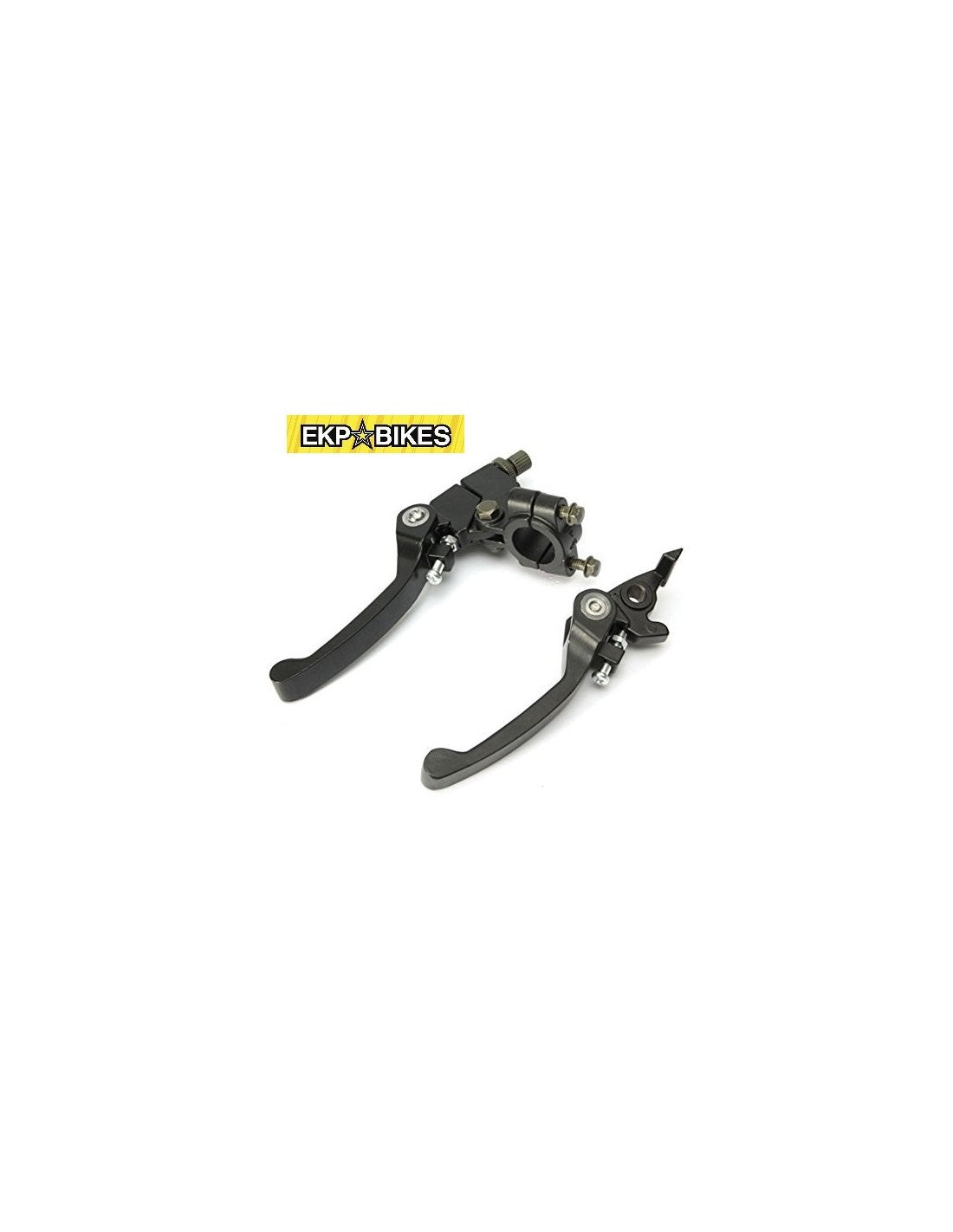 Juego manetas negras antirrotura pit bike