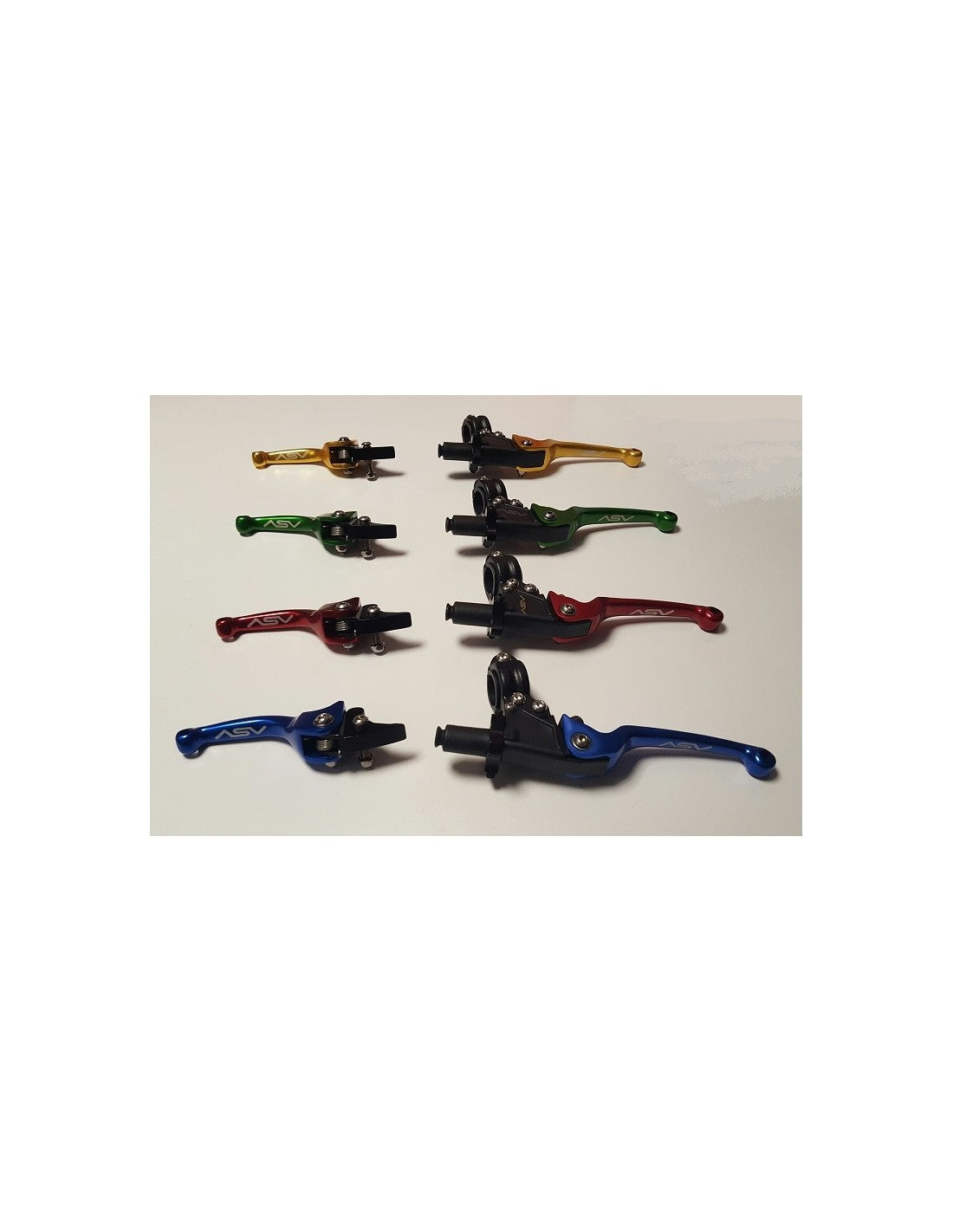 Juego manetas replica asv pit bike colores