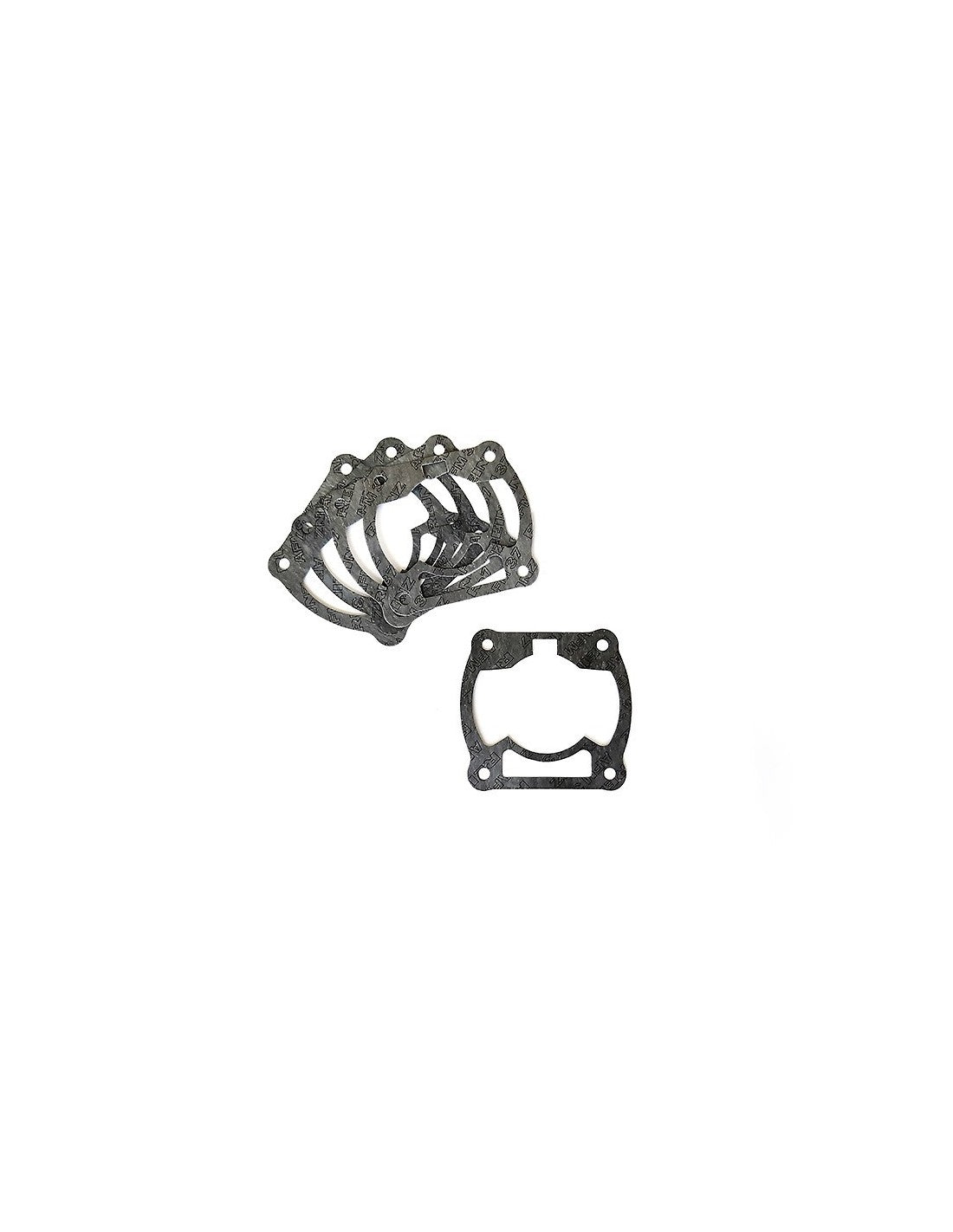 Juntas de base de cilindro 8.1 R1.8 100cc, color antracita, espesor 0.30mm (n°5 piezas por paquete).