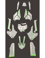 Kit adhesivos PGR Arrow 110-125 Estética Husqvarna Pequeña