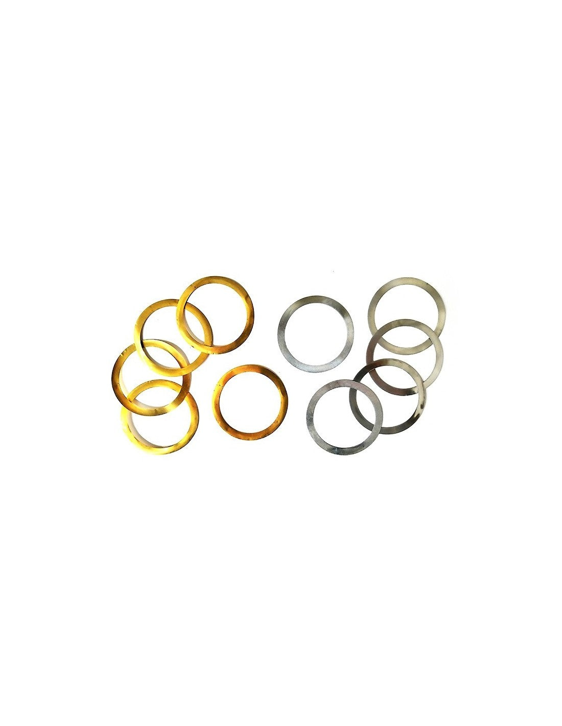 Kit de calas de cilindro 8.1, R1.8 100cc, versión 2021, para cámara de combustión, color metal sp. 0.10mm, color latón 0.05mm es