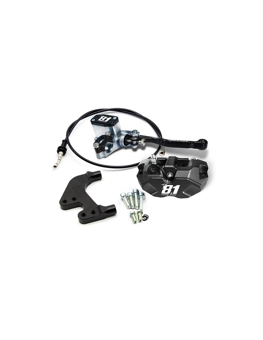 Kit de freno delantero comp. 8.1 con MC-11 + pinza Hurricane para horquillas JogR / Aerox / Nitro, Paioli F33 y Stage6 R / T
