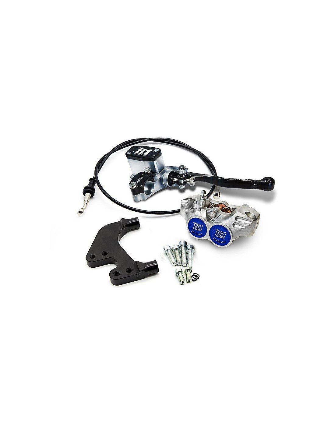 Kit de freno delantero comp. 8.1 con MC-11 + pinza New Era para horquillas Jog R / Aerox / Nitro, Paioli F33 y Stage6 R / T