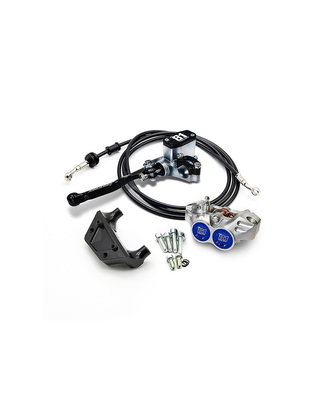 Kit de freno trasero comp. 8.1 con MC-11 + tambor-disco New Era Jog R / Aerox / Nitro / Phantom / pinza Booster