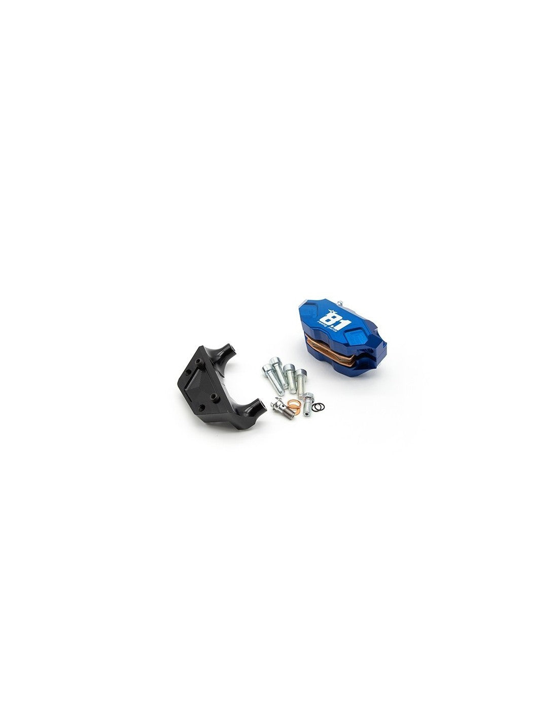 Kit parcial de freno trasero 8.1 con pinza Hurricane para conversión de tambor a disco para Minarelli Jog R / Aerox / Nitro / Ph
