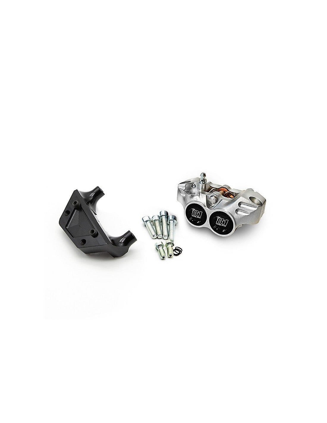Kit parcial de freno trasero 8.1 con pinza New Era para conversión de tambor a disco para Minarelli Jog R / Aerox / Nitro / Phan