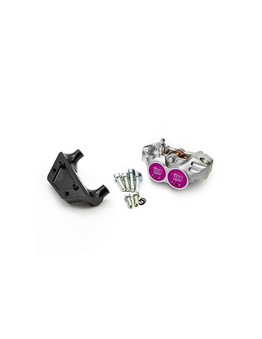 Kit parcial de freno trasero 8.1 con pinza New Era para conversión de tambor a disco para Minarelli Jog R / Aerox / Nitro / Phan