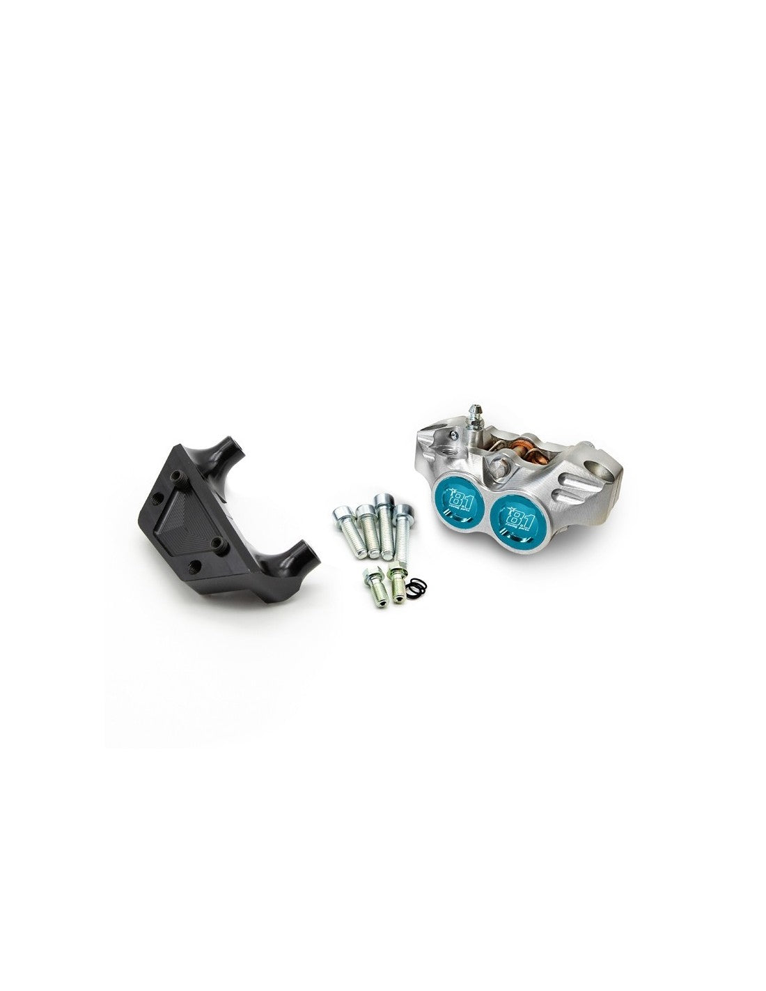 Kit parcial de freno trasero 8.1 con pinza New Era para conversión de tambor a disco para Minarelli Jog R / Aerox / Nitro / Phan