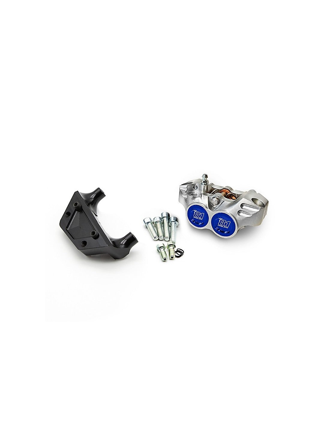 Kit parcial de freno trasero 8.1 con pinza New Era para conversión de tambor a disco para Minarelli Jog R / Aerox / Nitro / Phan