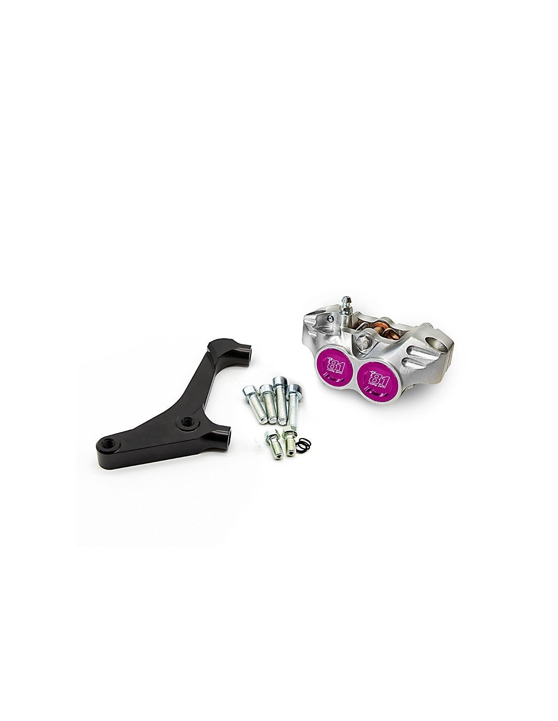 Kit parcial de freno trasero 8.1 con pinza New Era y soporte para bloques motor Minarelli brazo largo, disco, cilindro horizonta