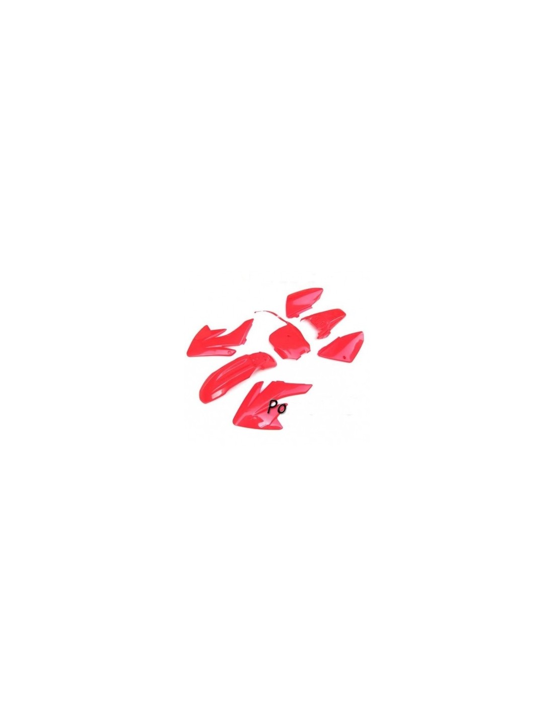 Kit plasticos CRF70 pit bike COLORES