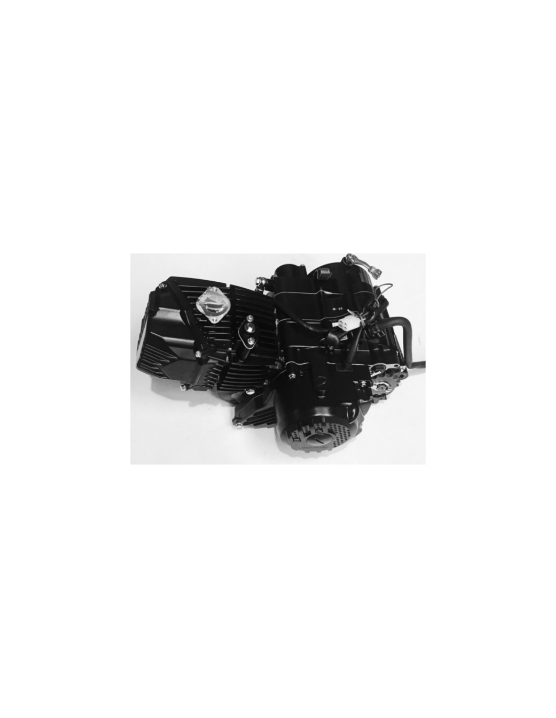 Motor  ZS190 2V 5 velocidades 2024 NEGRO/GRIS pit bike