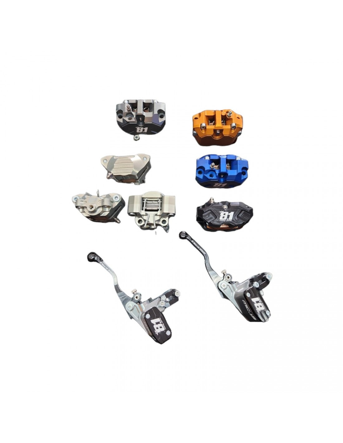 Oferta 8.1! By Ekpbikes - Pinza 8.1 Hurricane + latiguillo + Bomba de freno 8.1 + Soporte de pinza