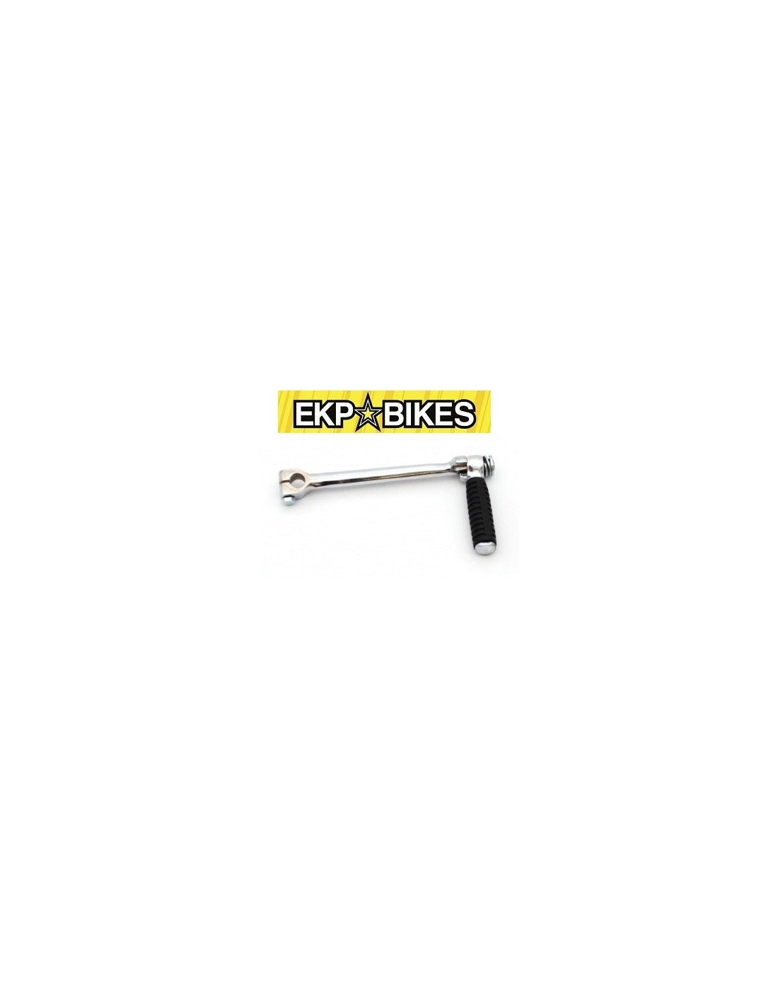 Pata - Palanca arranque cromada pit bike eje fino 13 mm motor ZS/YX