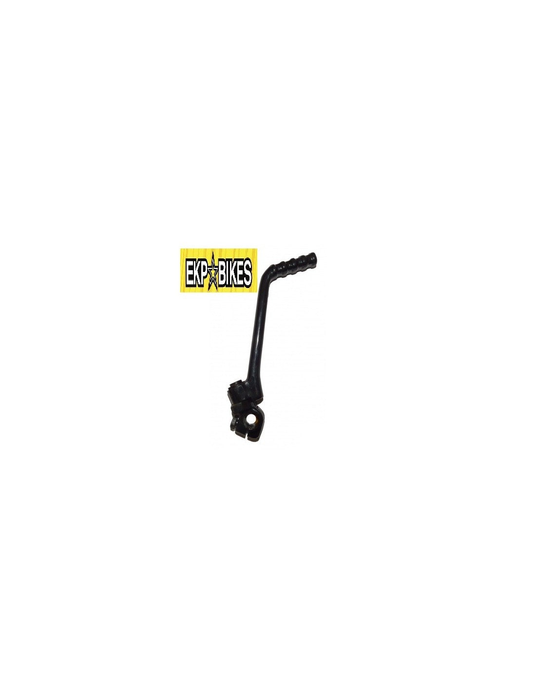Pata - Palanca Arranque negra  corta Tipo KTM para pit bike Eje 13mm