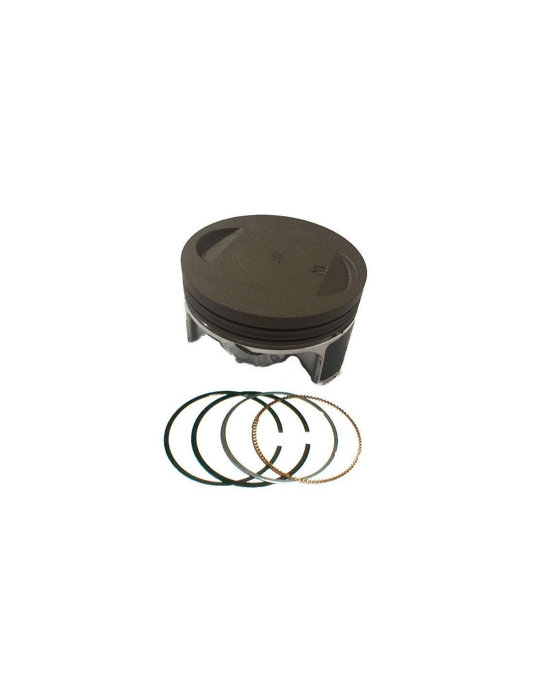 Piston para motor ZS190 de pit bike de 62 mm