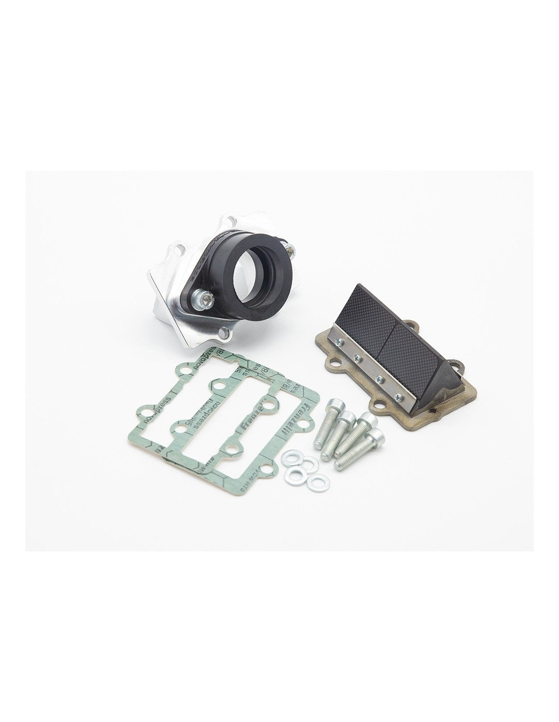 Sistema de combustible completo 8.1-K12 para 100cc, colector corto, (inclinación de 51° respecto a la línea horizontal del cárte