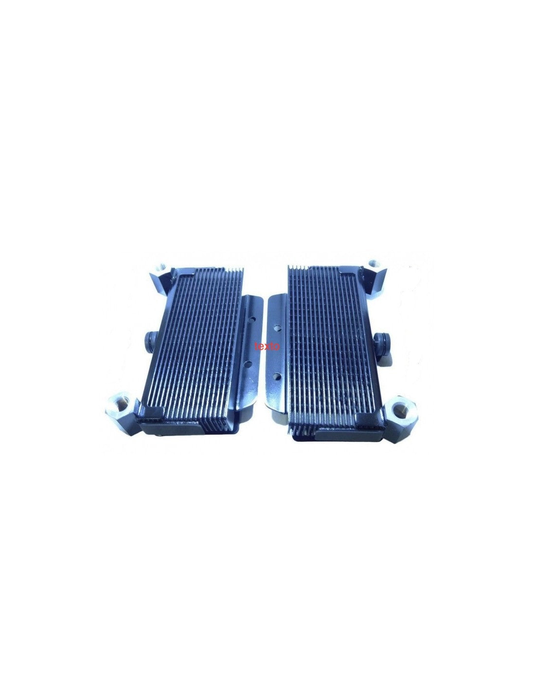 Sistema radiador de aceitge doble de refrigeración de pit bike