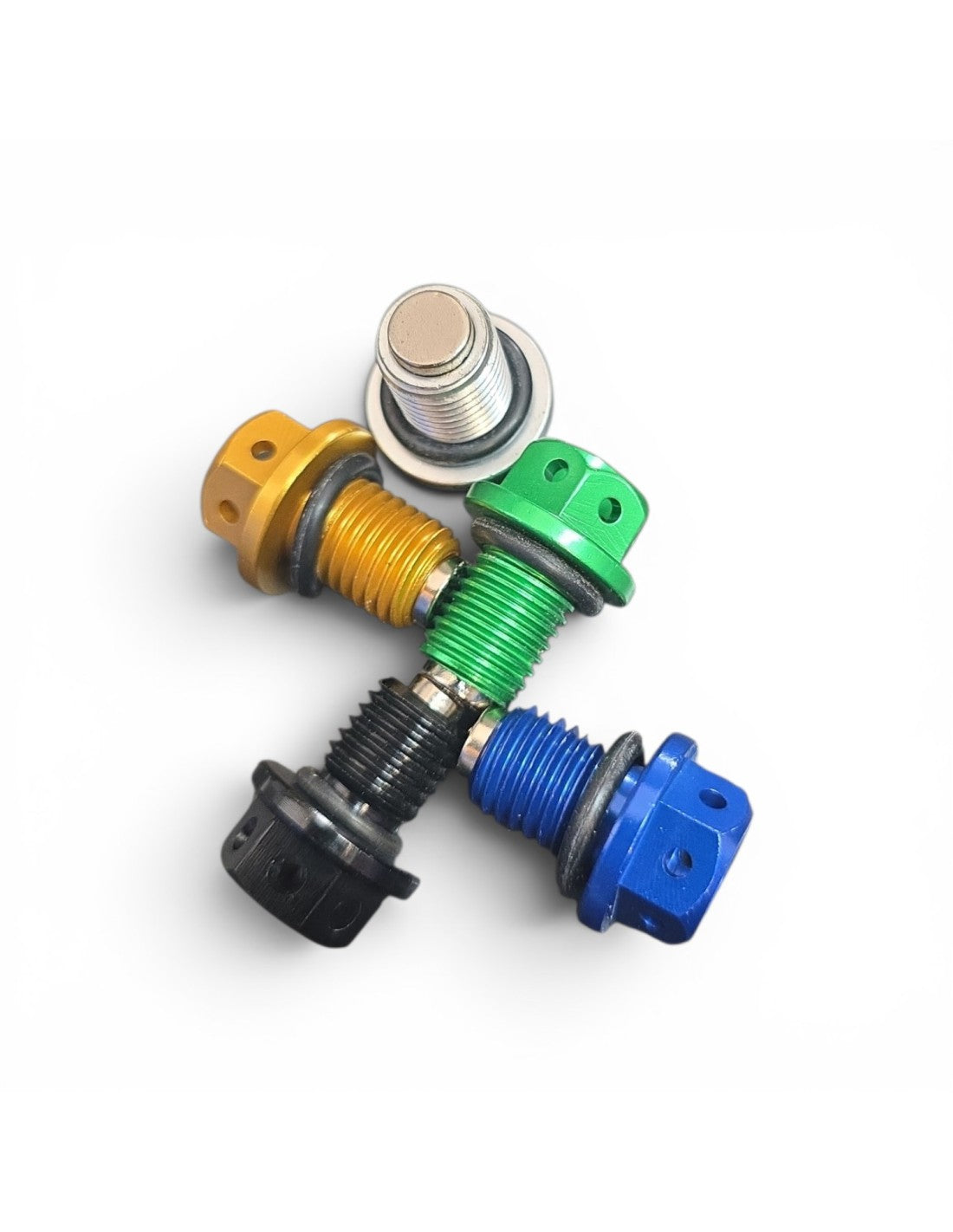 Tornillo Vaciado Aceite CNC Imantado pit bike