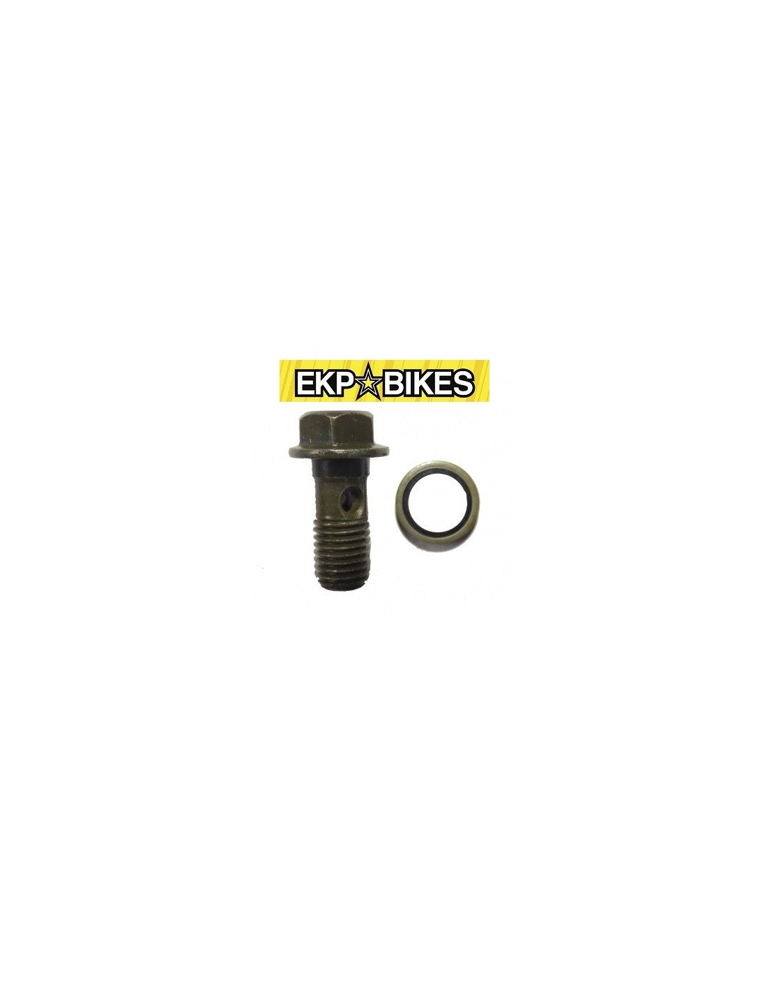 Tornillos racord banjo 8 mm Radiador o  Motor pit bike (2 unidades)