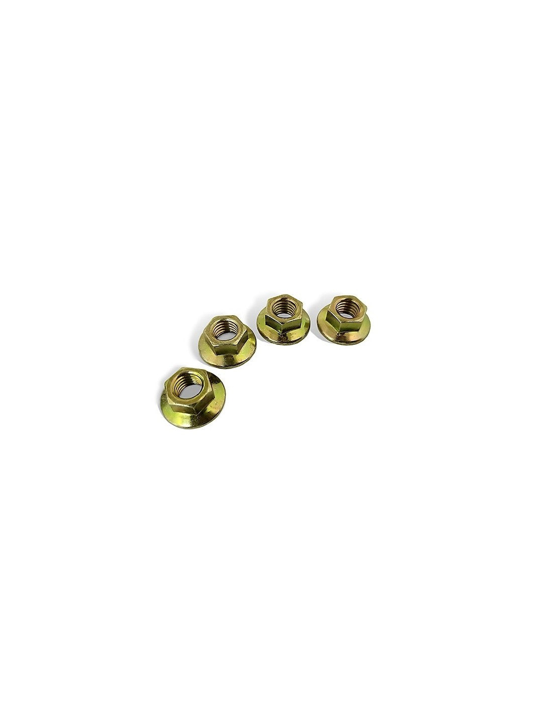 Tuercas embridadas M7 para culata con hexágono de 10 mm (n ° 4 uds. por paquete)