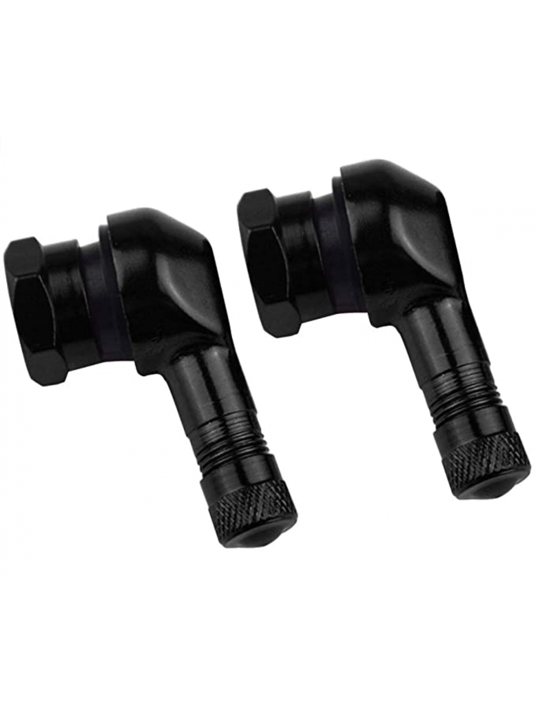 Valvulas aluminio 90º para llantas de pit bike 2 piezas 11.3 mm